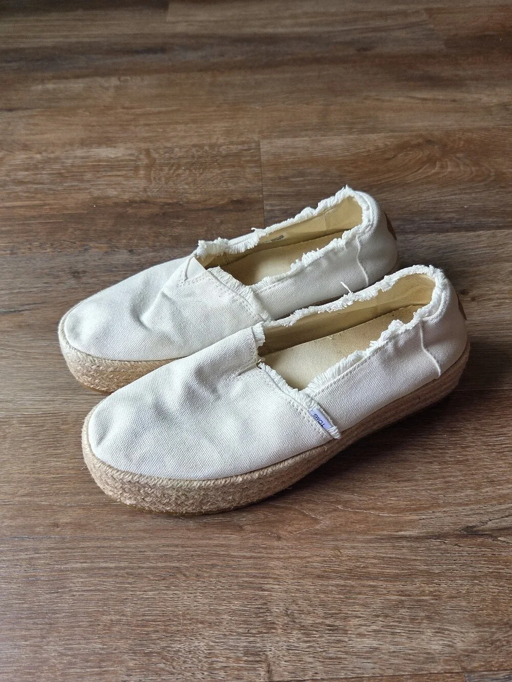 Toms espadrille platform